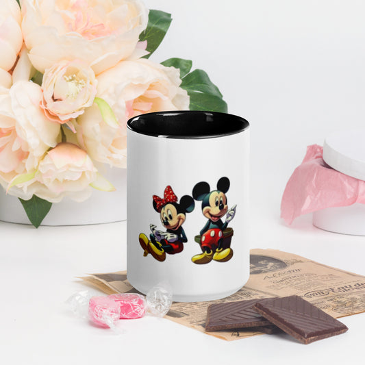 Mickey Mug with Color Inside